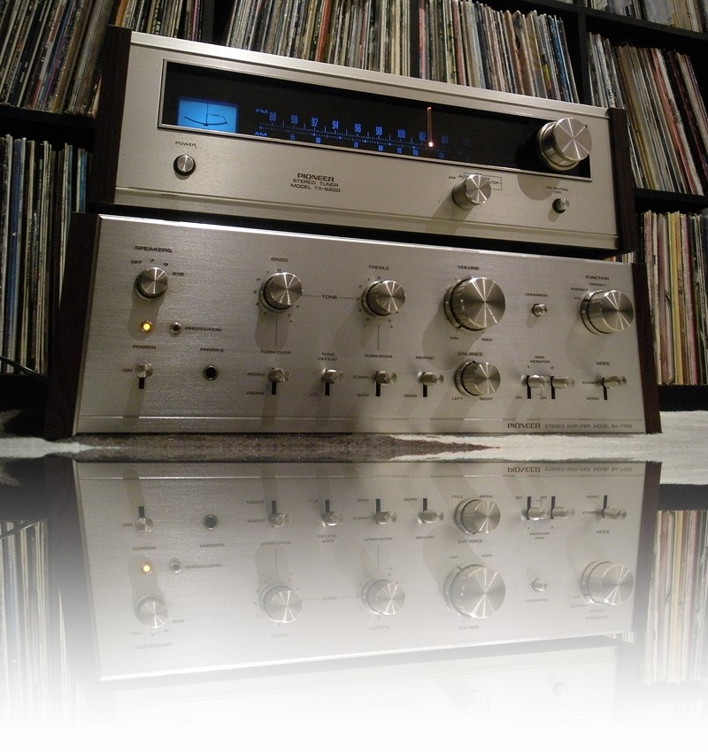 vintage pioneer stereo amplifier